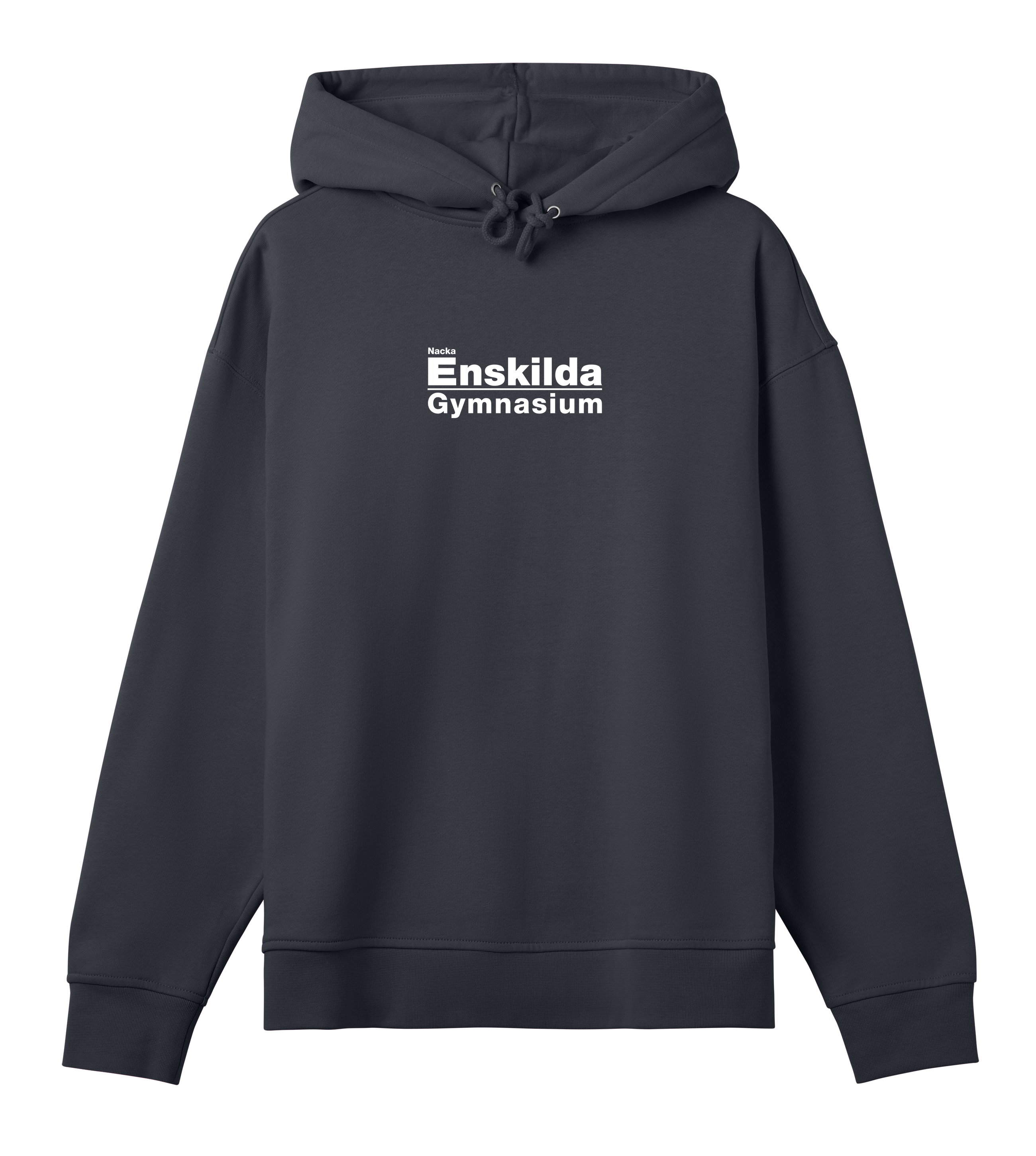 Oversized hoodie - Dam - Nacka Enskilda - Tryck fram
