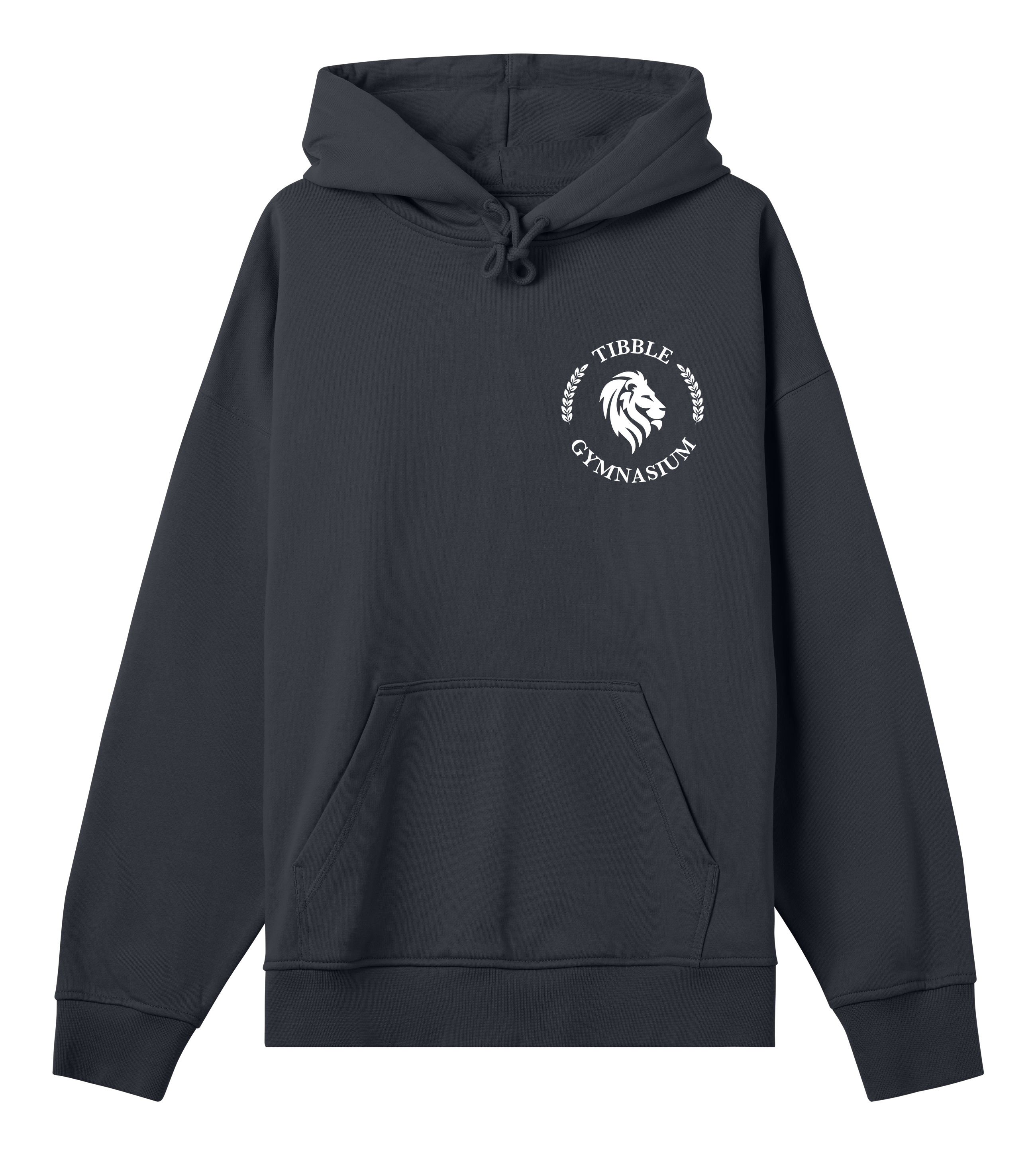 Boxy hoodie - Herr - Tibble - Tryck fram & bak