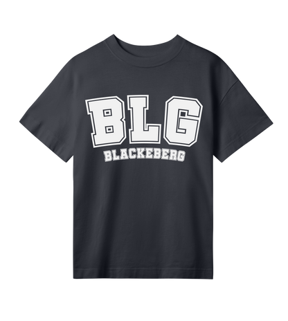 Oversized t-shirt - Dam - Blackeberg - Tryck fram