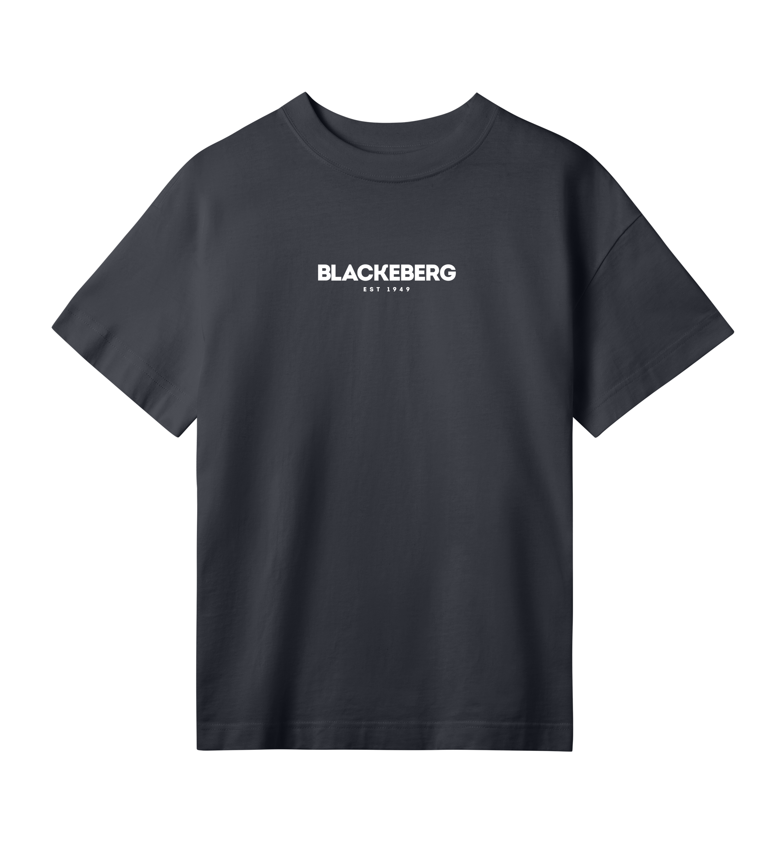 Oversized t-shirt - Dam - Blackeberg - Tryck fram
