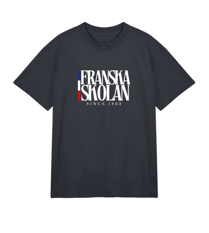 Boxy t-shirt - Herr - Franska Skolan - Tryck fram