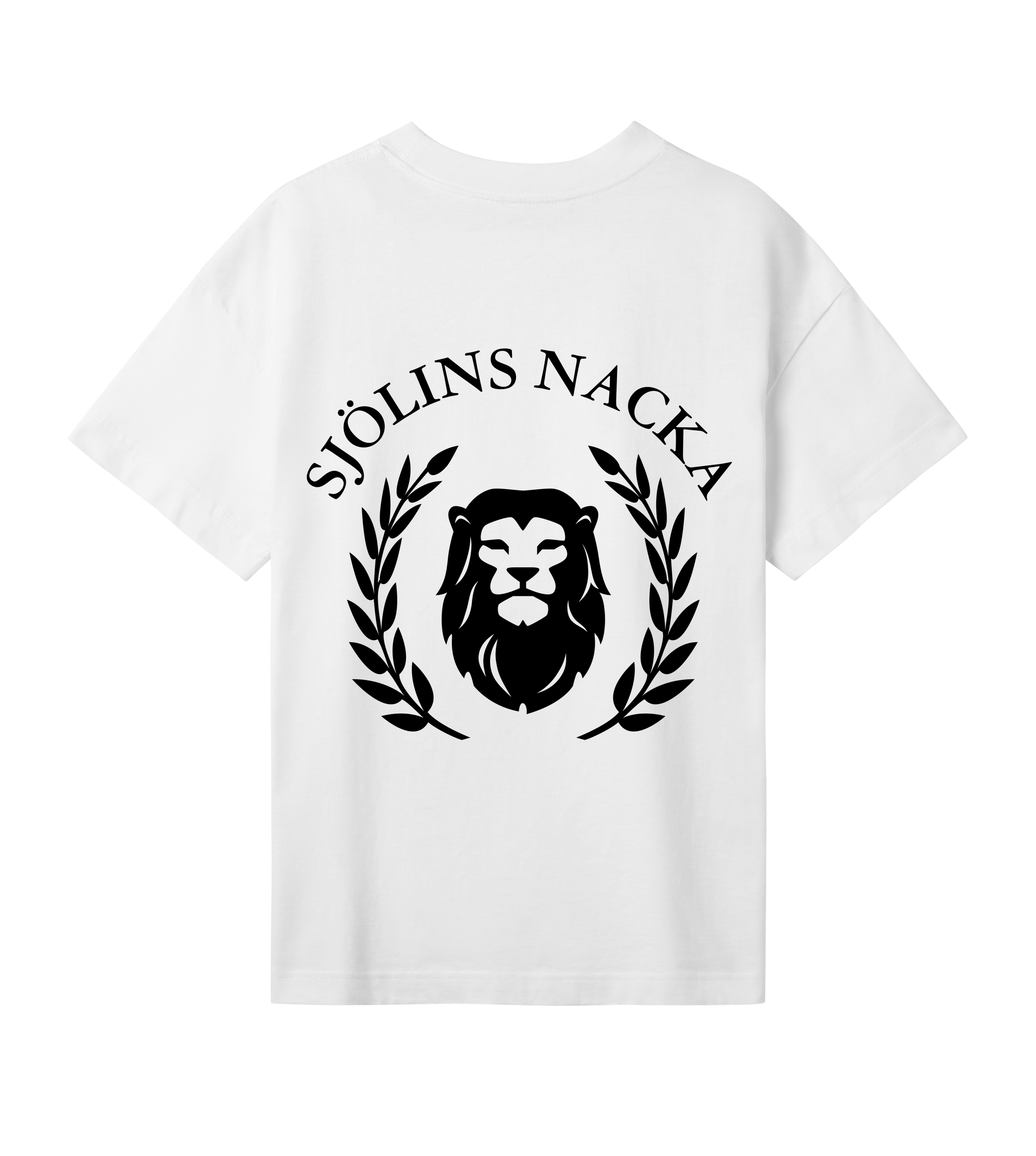 Oversized t-shirt - Dam - Sjölins Nacka - Tryck bak