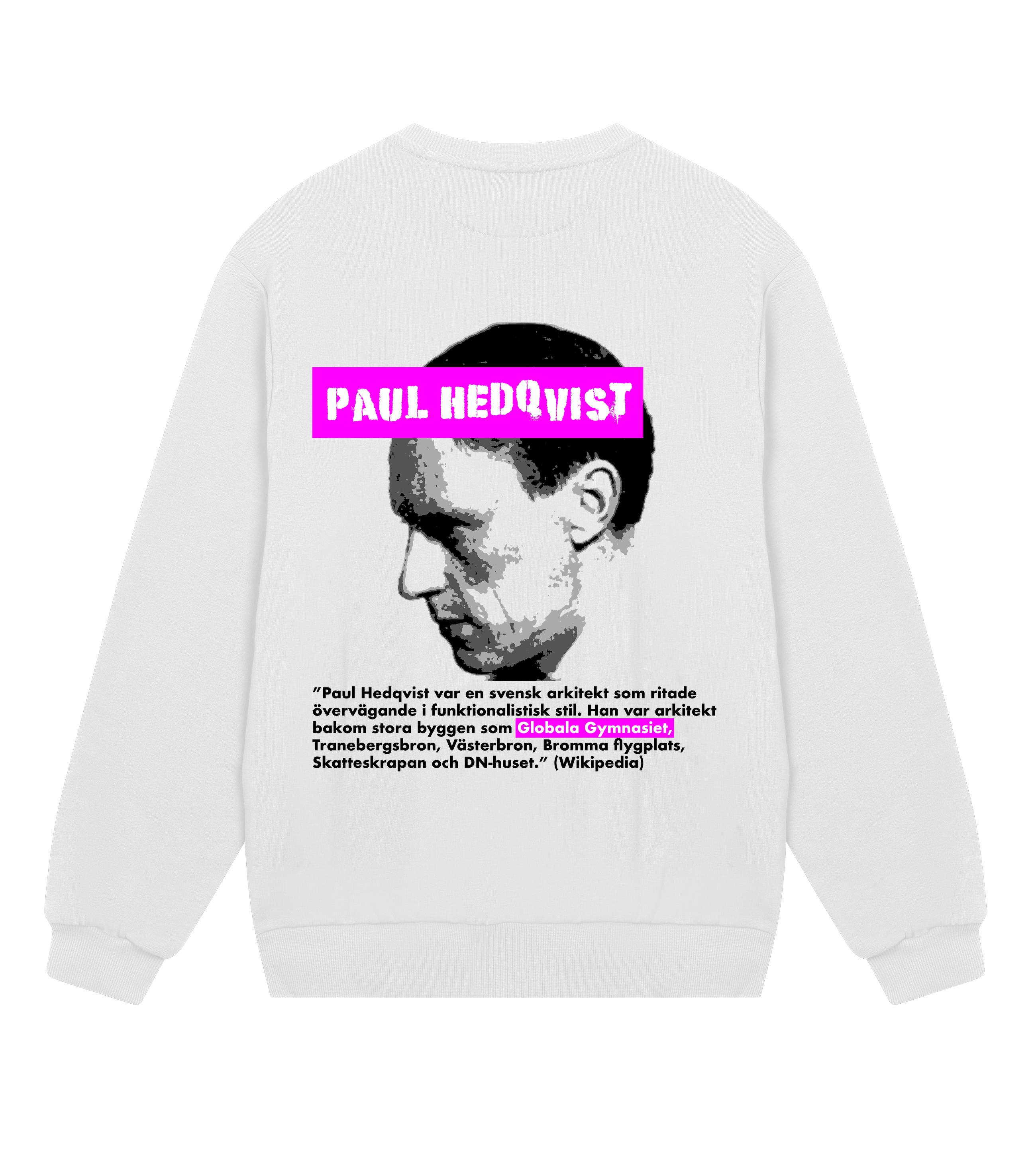 SWEATSHIRT - GLOBALA - TRYCK BAK