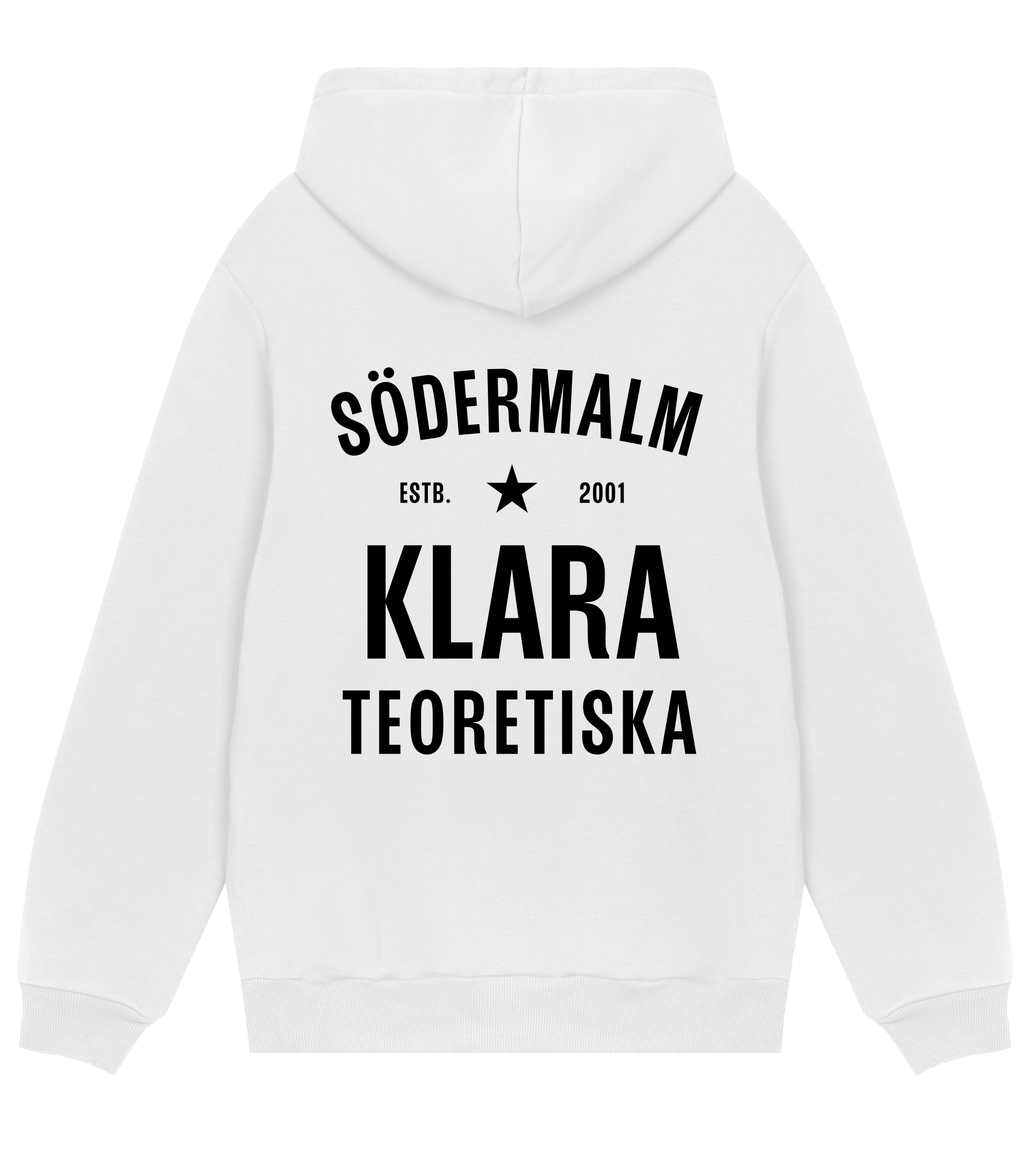 Hoodie - Klara Södra - Tryck bak