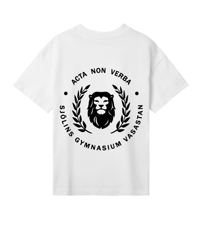 Oversized t-shirt - Dam - Sjölins Vasastan - Tryck bak