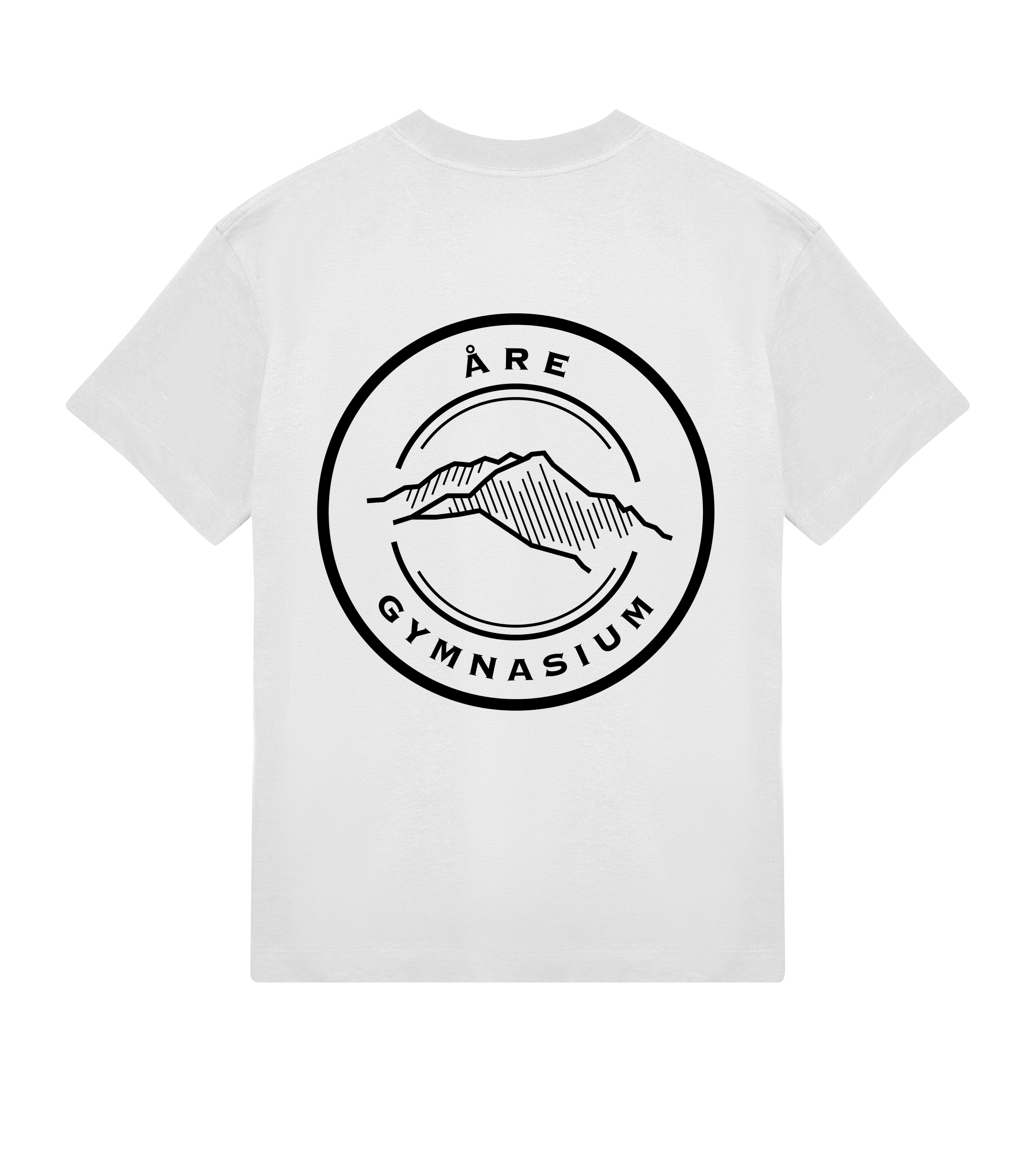 Boxy t-shirt - Herr - Åre - Tryck bak