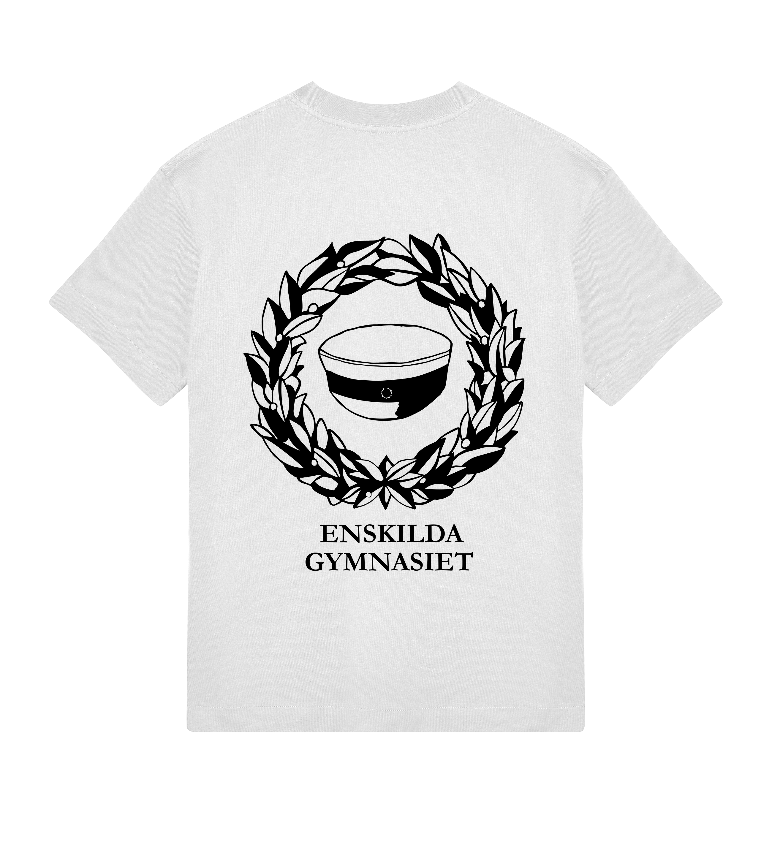Boxy t-shirt - Herr - Enskilda - Tryck bak