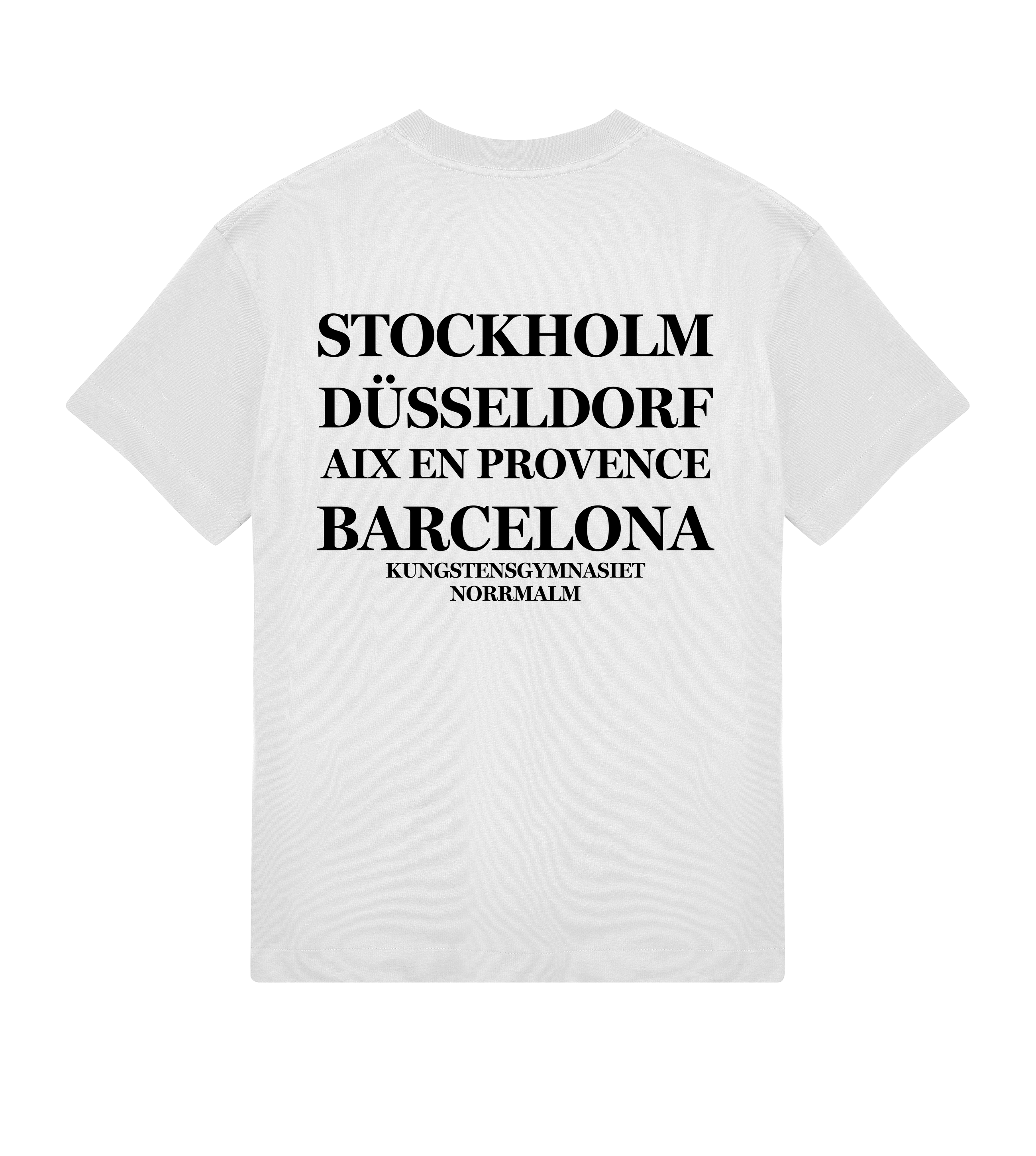 Boxy t-shirt - Herr - Kungsten - Tryck bak