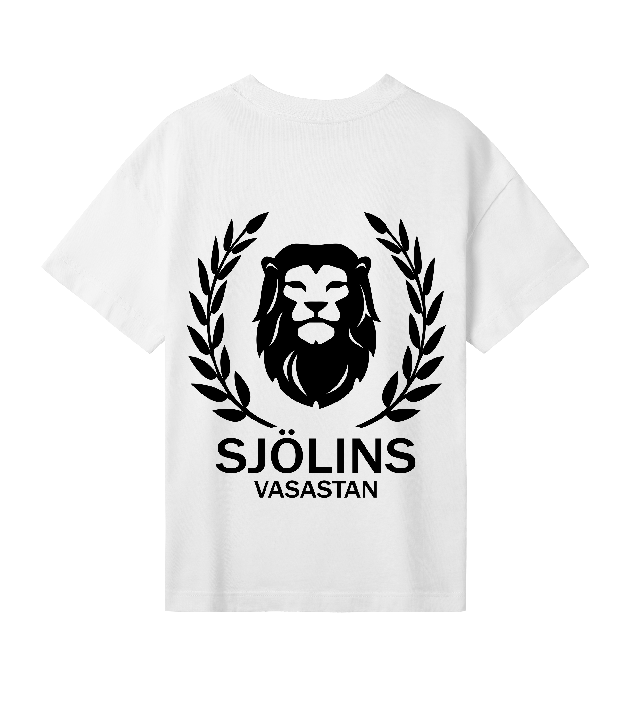 Oversized t-shirt - Dam - Sjölins Vasastan - Tryck bak