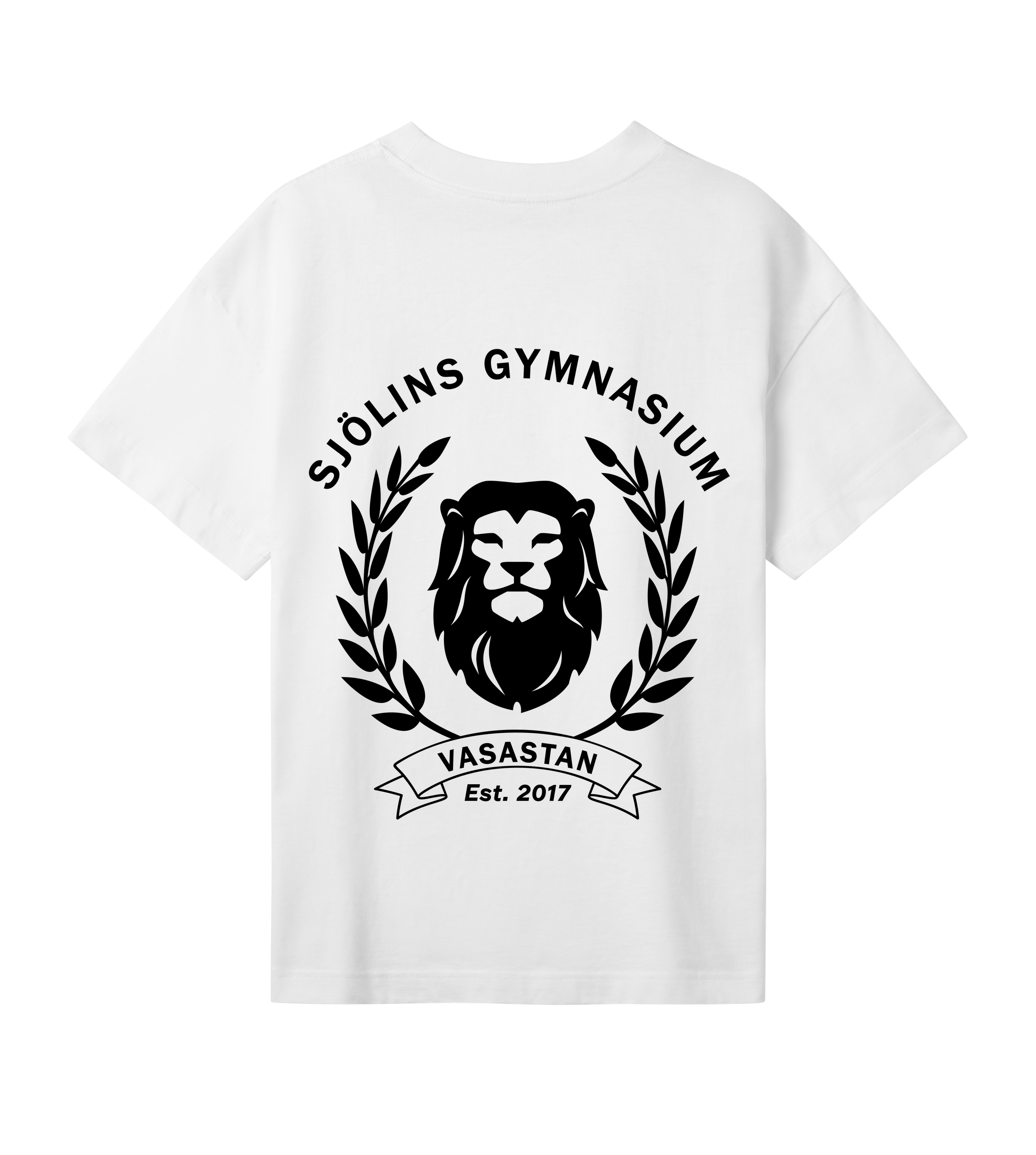 Oversized t-shirt - Dam - Sjölins Vasastan - Tryck bak