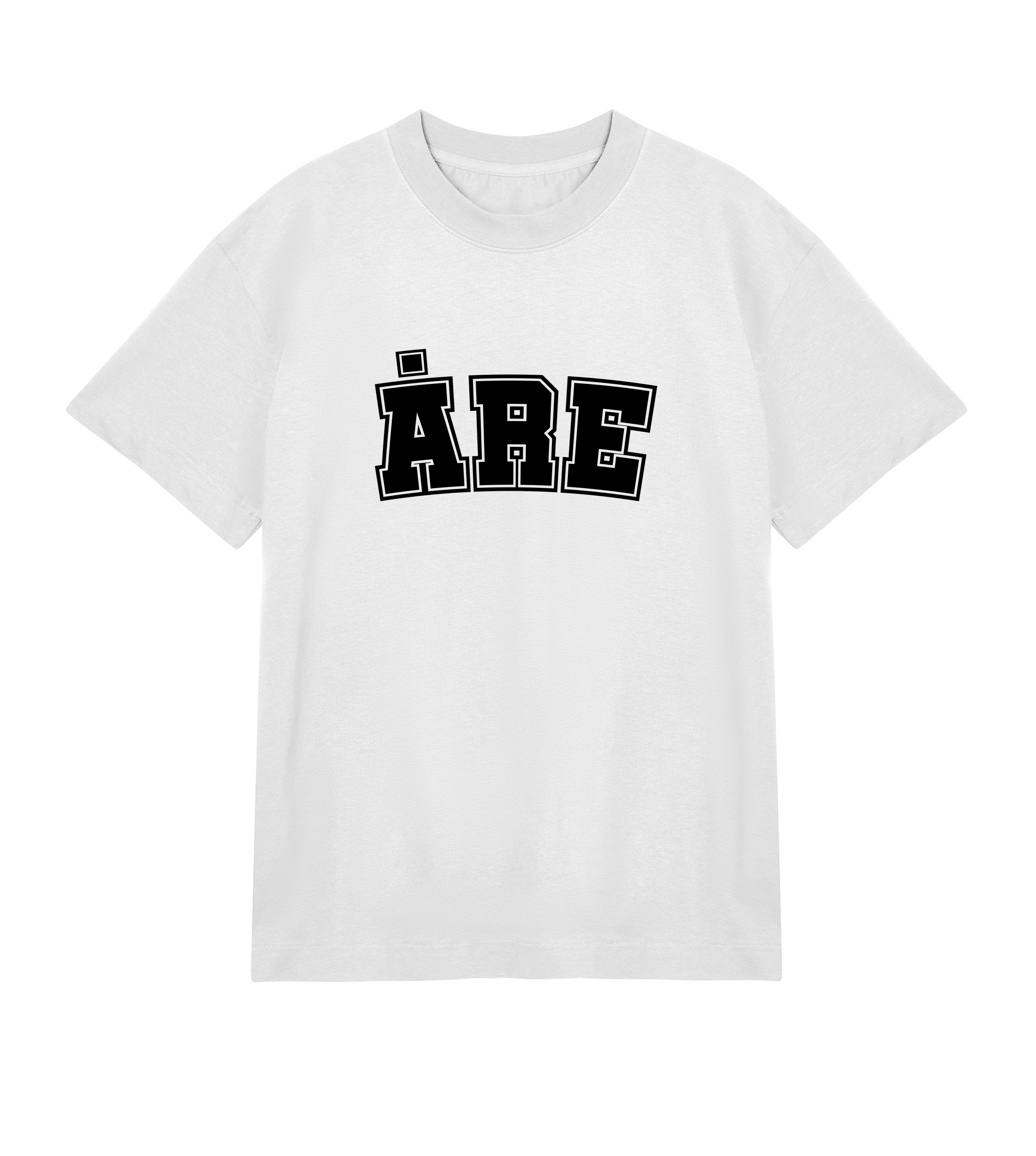 Boxy t-shirt - Herr - Åre - Tryck fram