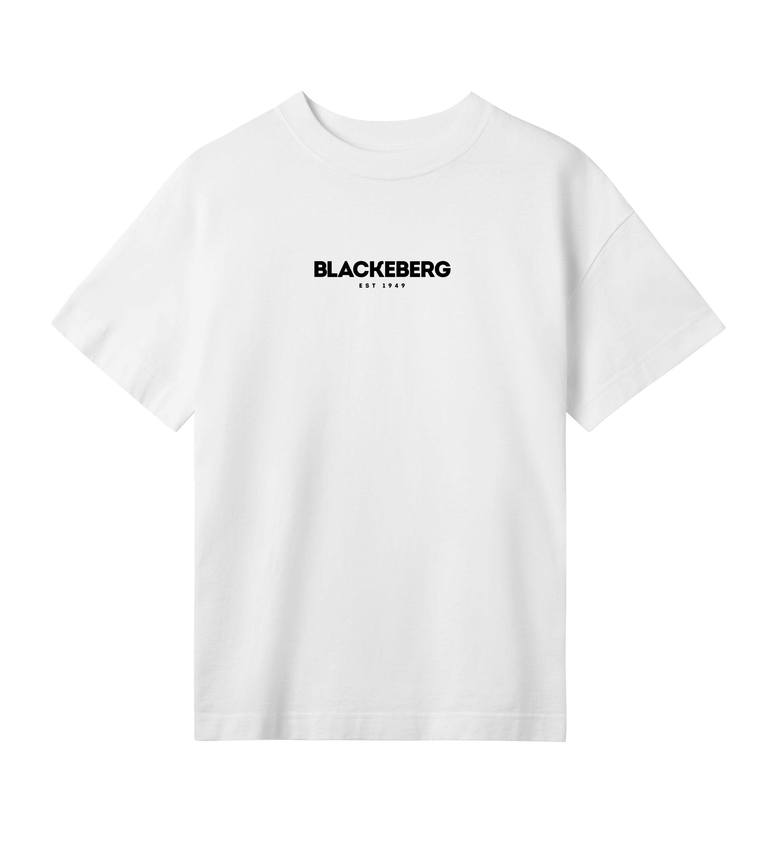 Oversized t-shirt - Dam - Blackeberg - Tryck fram