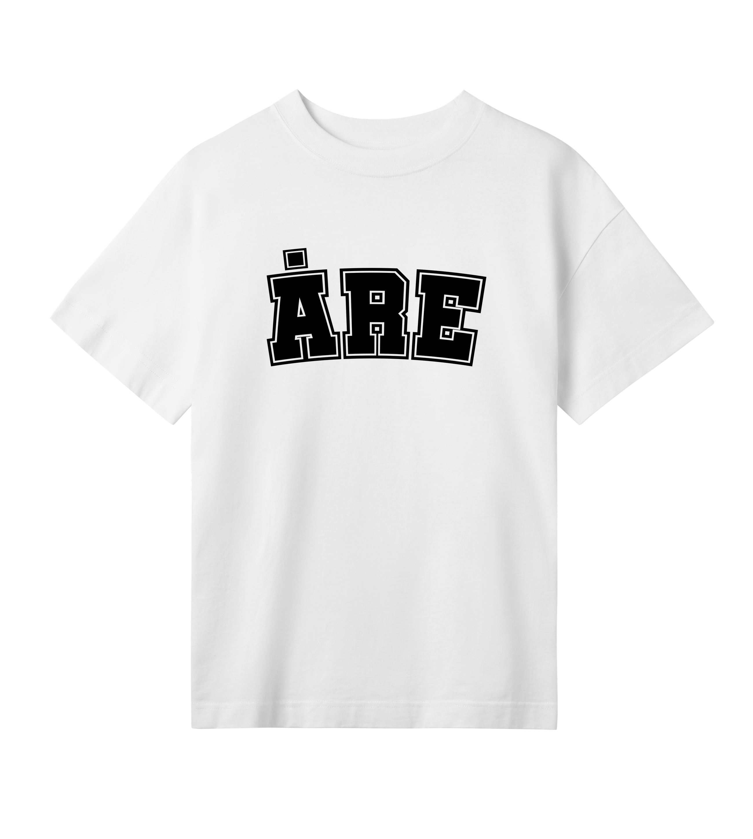 Oversized t-shirt - Dam - Åre - Tryck fram