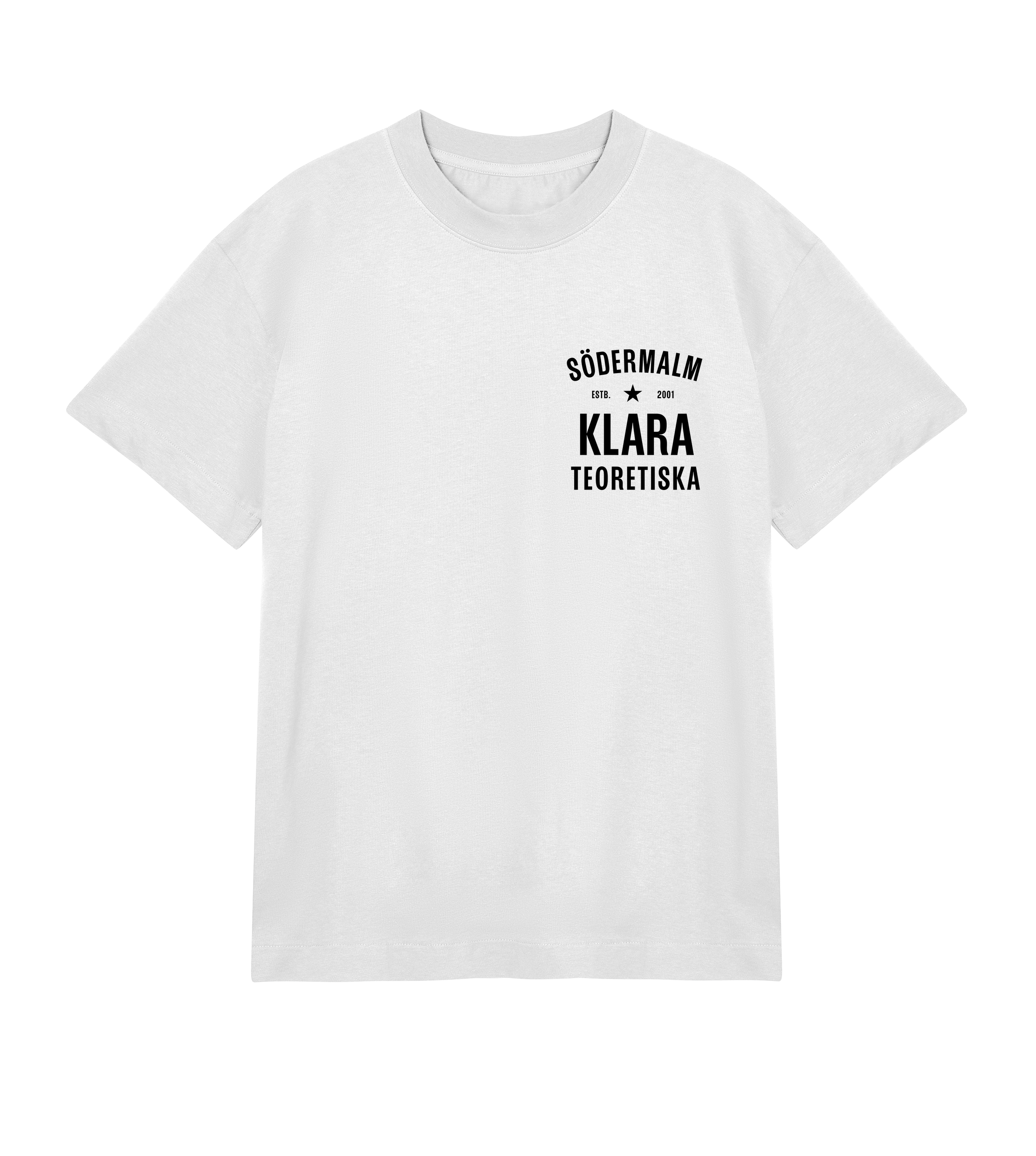 Boxy t-shirt - Herr - Klara Södra - Tryck fram