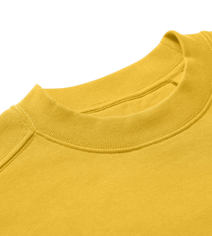 School Merch tidlösa kvalitets t-shirt i färgen gult