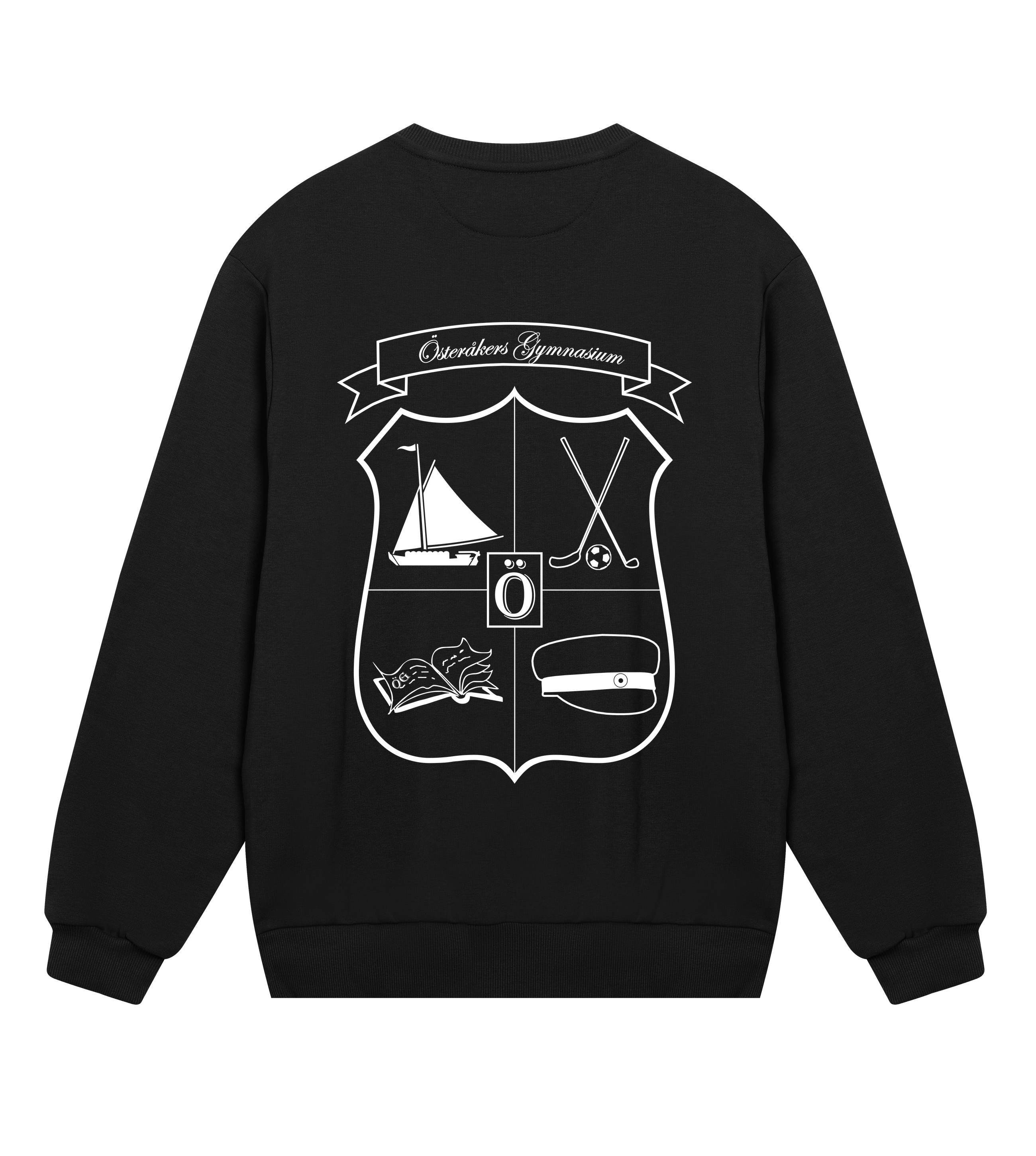 SWEATSHIRT - ÖSTERÅKER - TRYCK BAK