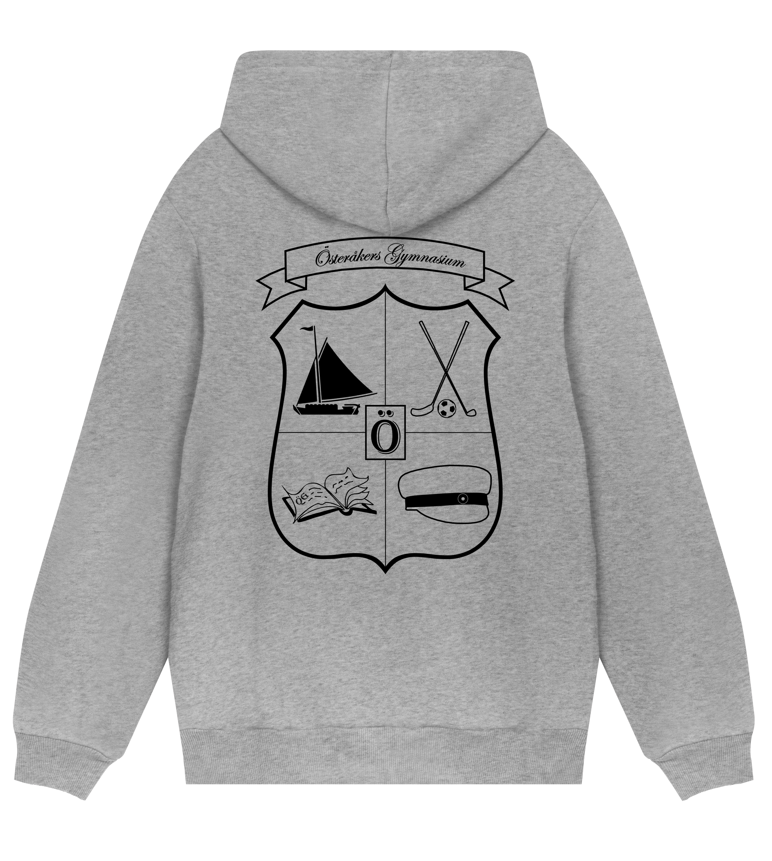 HOODIE - ÖSTERÅKER - TRYCK BAK