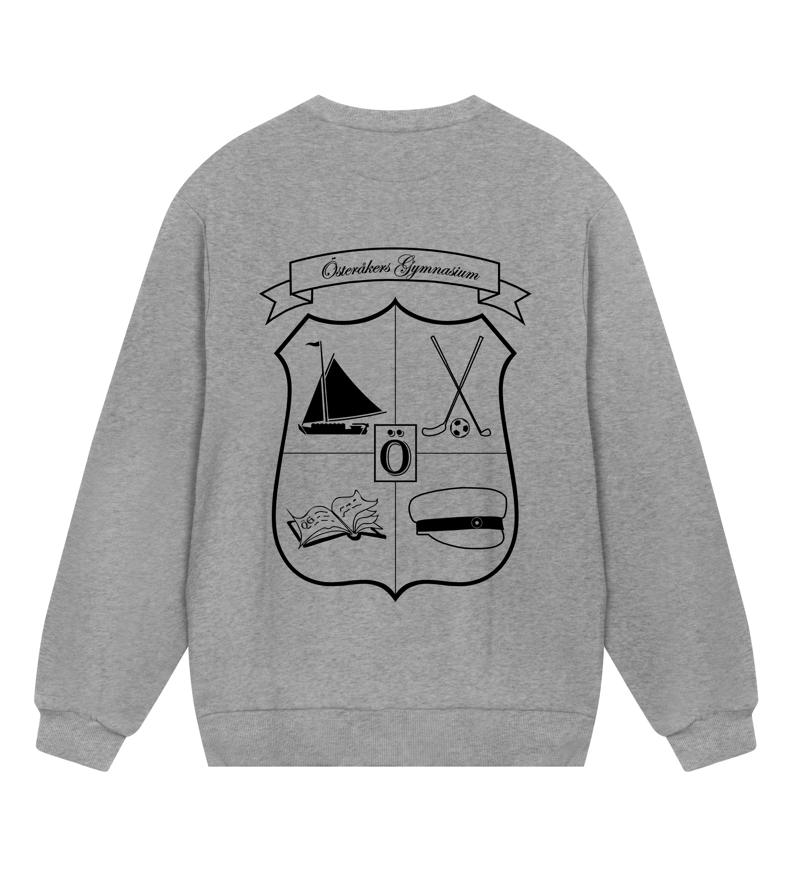 SWEATSHIRT - ÖSTERÅKER - TRYCK BAK